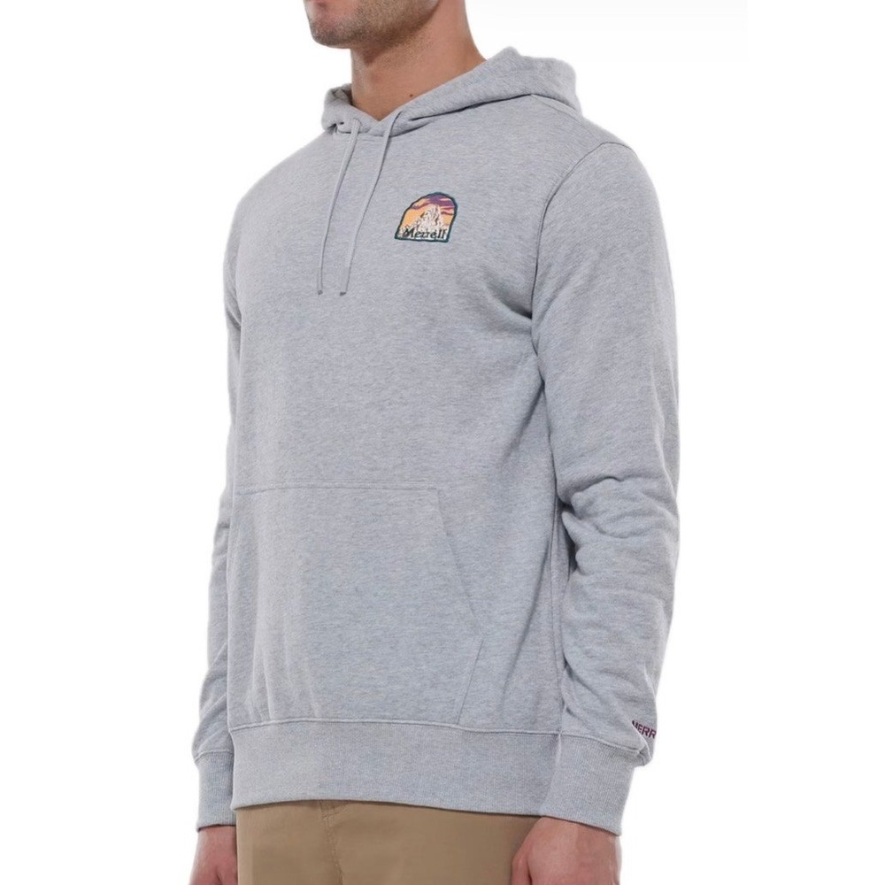NWOT. Merrell Hike High Hoodie, Heather Grey. Men's Large.
